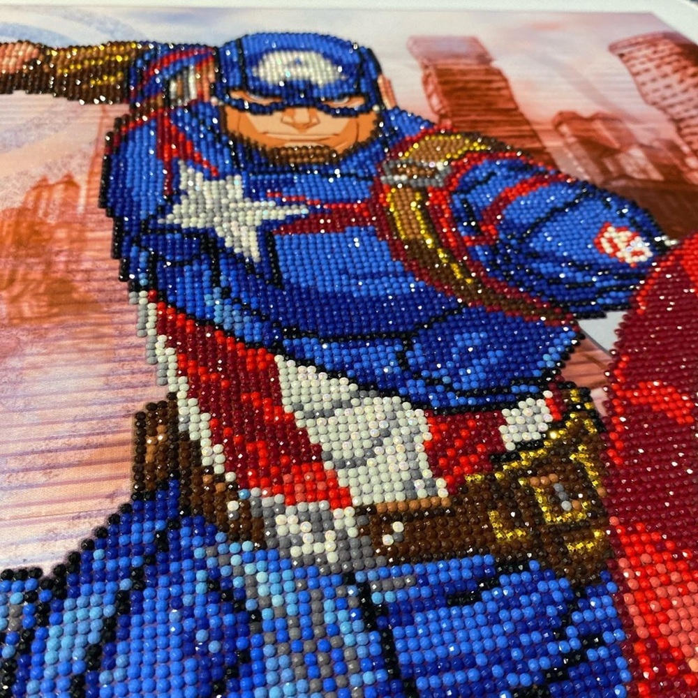 Captain America Dimond Dotz